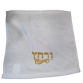 מגבת ידיים ריקום 'ורחץ' כסף/זהב