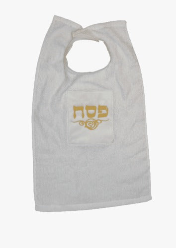 סינר מגבת רקמה זהב/כסף