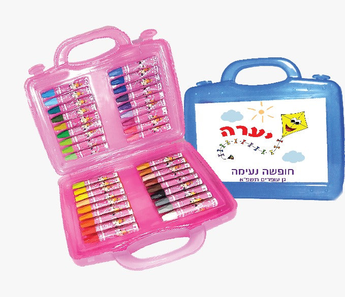 מזוודת צבעים 36 צבעי פנדה