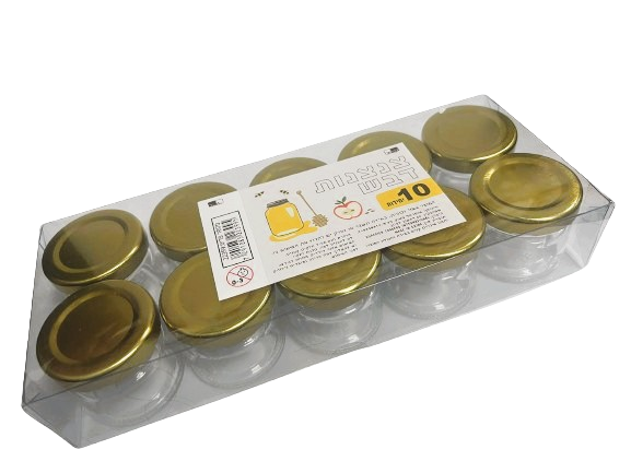 10 יח צנצנות דבש