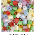 חרוזי גיהוץ בדלי - צבעי פנינה