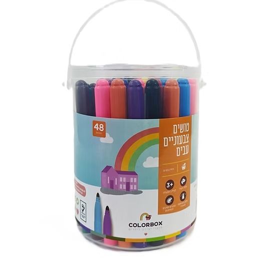 טושים צבעוניים