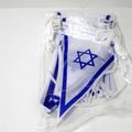 שרשרת דגלי ישראל משולשים בד 50 מטר