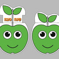 אגרת תפוח עם עיניים
