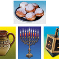 סמלי חנוכה 4 תמונות גדולות