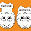 יצירה סופגניה עיניים זזות
