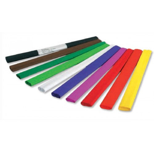 מארז נייר קרפ צבעוני