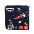 משחק מגנטים MINI TILES 92 חלקים GIROMAG- אזל במלאי