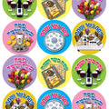 מדבקות פסח כשר ושמח 30 מ"מ