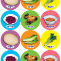 מדבקות לקערת הסדר 30 מ"מ