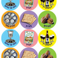 מדבקות סמלי פסח 30 מ"מ