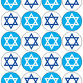 מדבקות מגן דוד 22 מ"מ