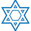 יצירה מגן דוד לצביעה וקישוט