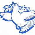 יצירה יונה לצביעה וקישוט