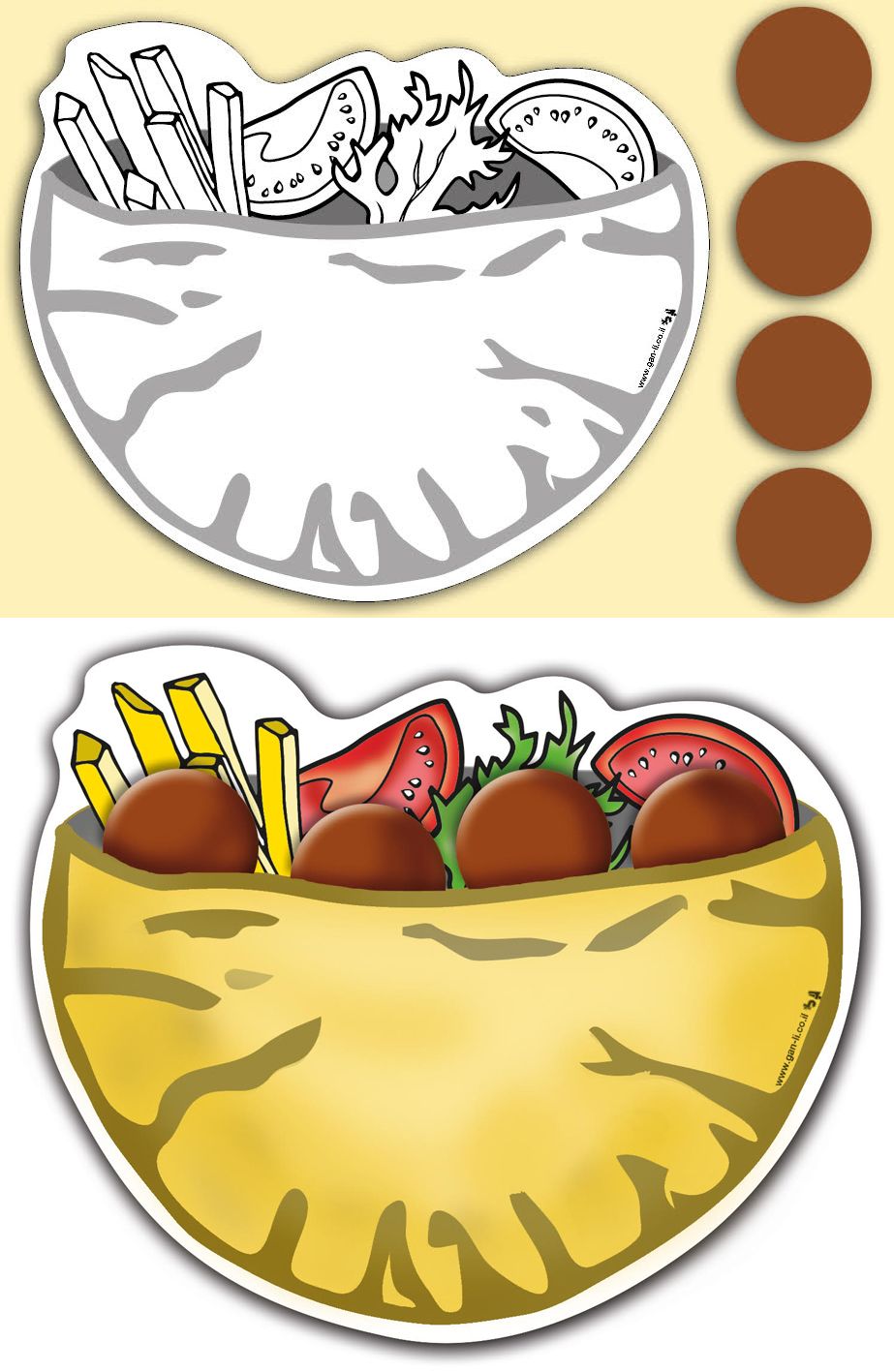 יצירה ולנו יש פלאפל עם סול