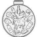 מנדלה לתלייה מוצרי חלב