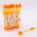 12 יחידות מקל דבש דגם דבורה