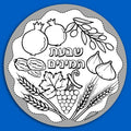 מנדלה לצביעה שבעת המינים