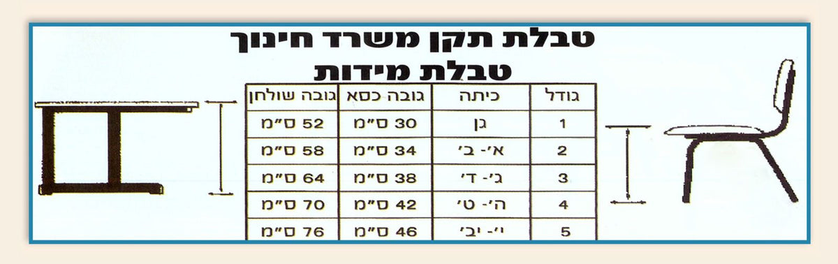 שולחן תלמיד זוגי +רגליים 120*60 רגל מתכת פלטה שמנת