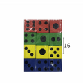 12 קוביות ספוג 4 ס"מ