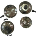 סט סירים 7 חלקים ( 2 סירים, מחבט + 4 צלחות)