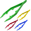 פינצטות פלסטיק 100 יחידות בשקית