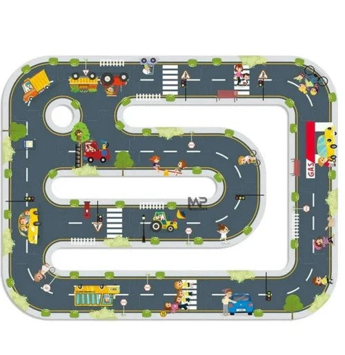 פזל עץ מסלול כביש Tooky Toy