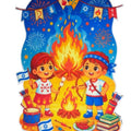 קישוט לבד ל"ג בעומר ישראלי