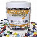פסיפס זכוכית צבעוני מעורב