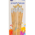 מכחול שטוח 12יח