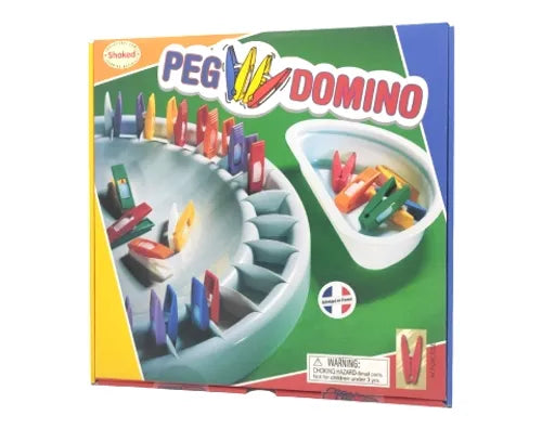 דומינו אטבים צבעוניים