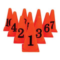 סט קונוסים ממוספרים 1–10