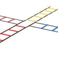 סט סולמות זריזות מקצועיים – 4 סולמות אימון מהירות באורך 4 מטר
