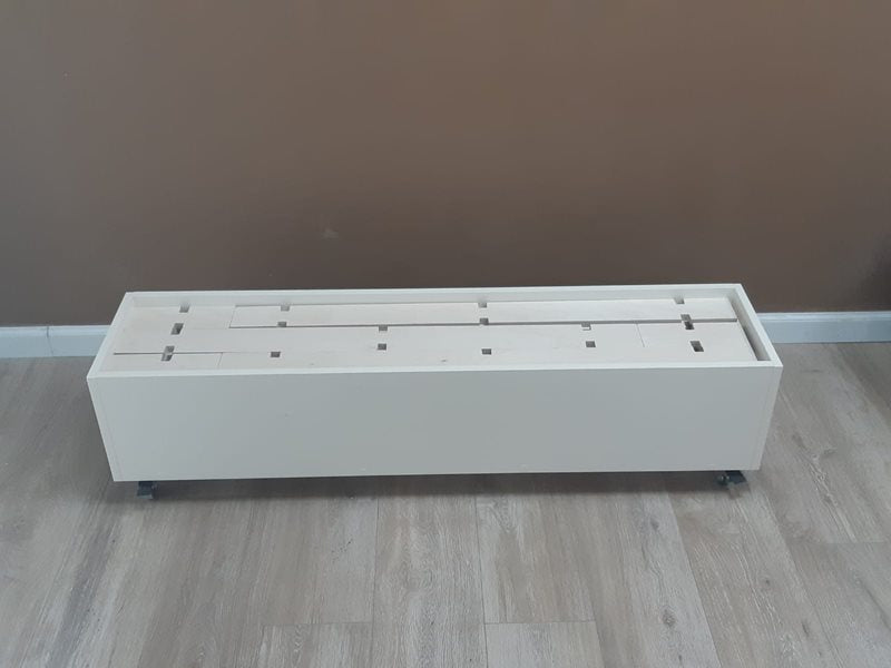 סופר בנאי 92 חלקים+ארגז אחסון על גלגלים