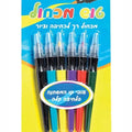טוש מכחול 6 יח'- אומגה