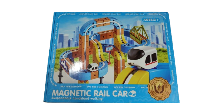 רכבת הרים מגנטית 162 חלקים