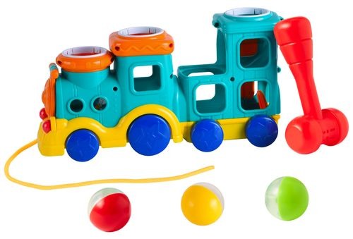רכבת הך פטיש + 3 כדורים