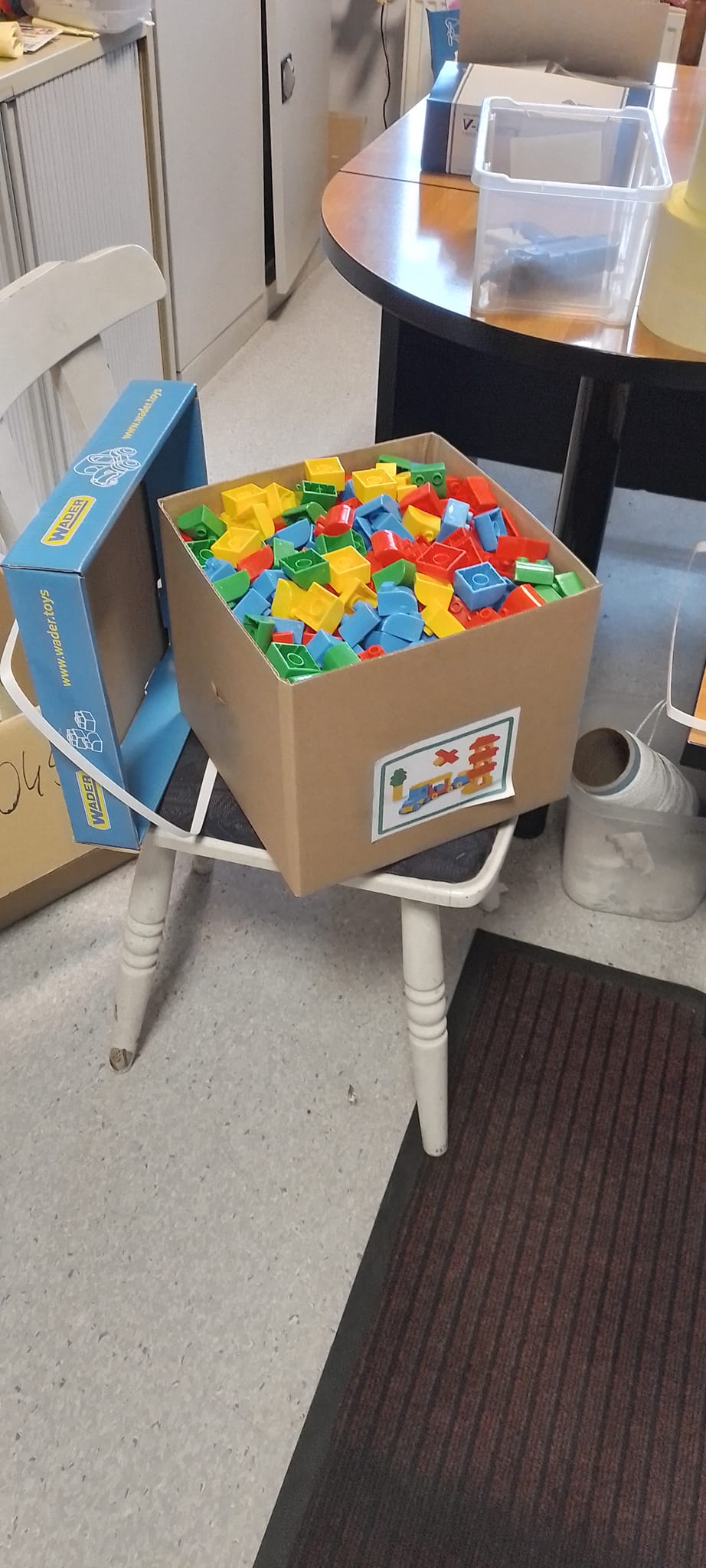 450 קוביות בניה לגו בינוני